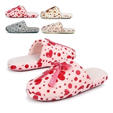 aslipper超柔印花棉拖鞋家居棉拖鞋地板鞋保暖