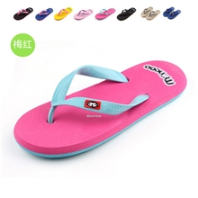 aslipper泰国小猴子彩色情侣款不磨脚防滑按摩凉拖人字拖