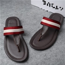 新款外贸拖鞋真皮潮流休闲男士拖鞋夏季人字拖大号时尚凉拖批发
