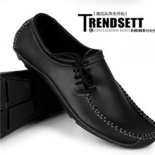 【厂家直供】全手工缝线头层牛皮男鞋日常休闲鞋男鞋男士休闲鞋