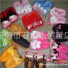 批发毛绒卡通棉拖鞋家居毛拖鞋防寒保暖鞋卡通热销厂家生产直销款