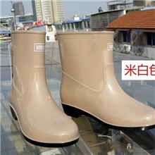 厂家正品回力短统雨鞋防滑防水鞋/女款时尚雨靴523短筒