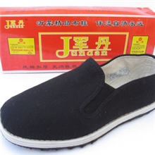 老北京布鞋/透气耐麿橡胶贴底开车鞋/军丹精品全棉布鞋