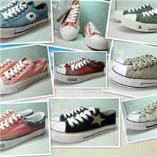 杂款帆布鞋尾单库存硫化鞋处理杂款带盒10元鞋断码鞋地摊甩卖鞋