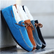 厂家直销2013新款男士休闲棉鞋英伦韩版驾车鞋磨砂豆豆男棉鞋