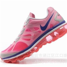 2013新款耐克斯2012全掌气垫男子跑步鞋透气网面女子跑鞋