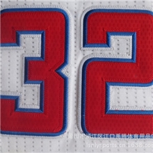 快船队32号格里芬球员版新面料球衣篮球服白色红色蓝色黑色