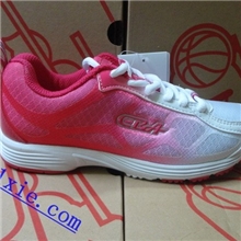 专柜正品新款CBA女士网跑鞋批发2032254-012#白深玫红12双装