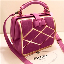 【南风】单肩包复古包盒子医生包潮款真皮磨砂包包斜挎包