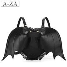 AZA双肩包阿札2013秋冬潮流女包炫酷蕾丝个性潮流立体背包5215