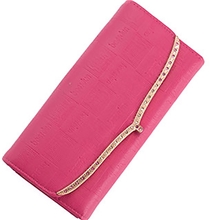 新款亮皮时尚潮流韩版女士钱包女士长款钱包批发PU皮钱夹批发