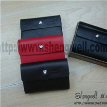 【9.9元店热销】批发供应真皮包盖式名片包银行卡包卡套26卡位