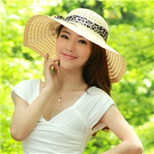 夏季新款镂空女士草帽遮阳帽沙滩帽太阳帽大沿帽子DG0143