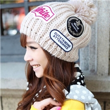 2013新款裸婚时代童佳倩同款姚笛针织帽冬天毛线帽子批发056