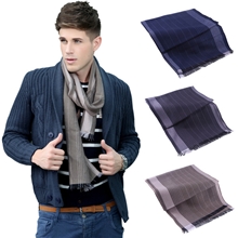 【伙拼】2013新款男士围巾商务条纹围巾秋冬款围巾批发228