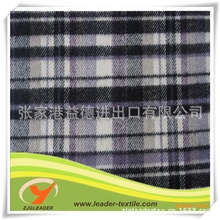 【厂家直销】全棉法兰绒棉布色织棉面料格子法兰呢