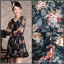 供应植绒印花金丝蕾丝网眼布