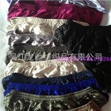 特价厂家直销真丝男士内裤促销100%桑蚕丝纯色内裤颜色随机批发