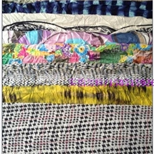 真丝布头桑蚕丝面料素绉缎双绉雪纺等瑕疵处理素色印花随机发