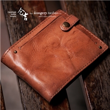 休闲钱包真皮钱包牛皮钱夹男士钱夹银包touch钱夹