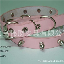 宠物带，铆钉装饰宠物带，宠物项圈，宠物拉手，小狗宠物带，狗带