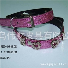宠物带，宠物项圈，狗带，狗项圈，PU宠物带，PU宠物项圈