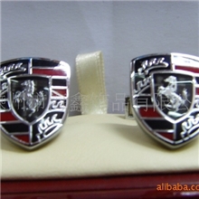 (混批）供应保时捷形状袖扣金属袖扣高档袖扣