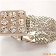 供应表链水钻袖扣cufflink金属袖扣高档袖扣