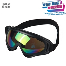 厂家直销C1防风沙眼镜护目滑雪户外运动防冲击电焊护目男女防尘镜