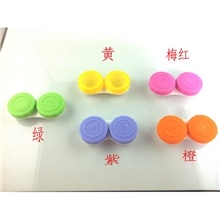 美瞳彩色隐形眼镜双联盒（镜盒）