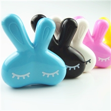 2013新款隐形眼镜护理盒美瞳盒子隐形眼镜盒/可爱萌兔子DIY盒828