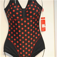 2013新款连体三角靓丽时尚聚拢大小胸女泳衣批发