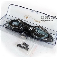 批发供应捷佳OPT1003近视泳镜防雾防紫游泳眼镜