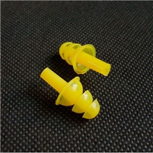 批发供应特软游泳耳塞多种色一对简装蘑菇耳塞