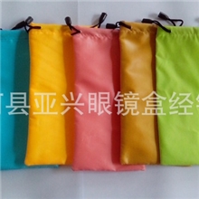 【品质保证】各种规格太阳眼镜袋19*9防水布眼镜袋多色随机供应