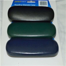SG单色仿牛皮光学眼镜盒可定做logo多色可选眼镜盒批发
