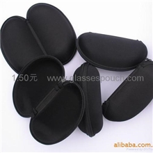 批发低价经典缓冲好、隔热EVA环保黑色平布3101眼镜盒