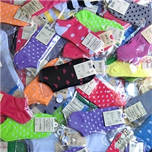 袜子批发001可爱糖果色涤棉独立包装袜子韩国风情热销款式可选