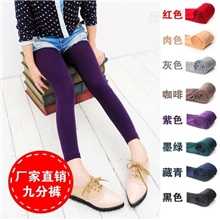 厂家直销寒冬拉绒裤小脚瘦身单面加档拉绒裤鄂尔多斯羊绒拉绒裤