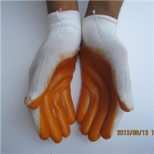 义乌厂家劳保手套批发pvc牛筋手套胶手套防护作业手套低价批发