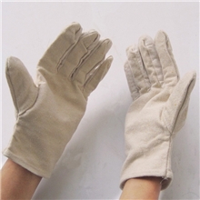 电焊机械专用帆布手套劳保手套大量生产批发普通单层厚实帆布