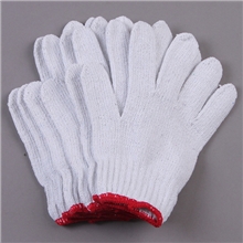 【企业集采】义乌生产厂家批发劳保手套工作防护手套漂白棉纱600