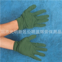 劳保针织纯棉作业手套（双面）特订