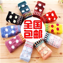 厂家直销针织半指手套批发冬季手套保暖手套冬季地摊热卖