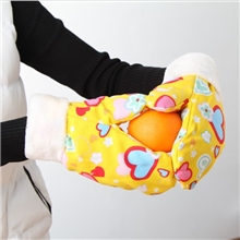 6718厂家直销2013热销新款冬季女士可爱布艺包指保暖手套批发