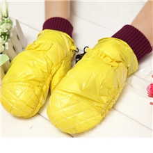 6815具驰特供冬季新品手套时尚羽绒手套羽绒棉手套批发