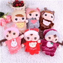 爆款手套批发全指半指女式冬季保暖时尚可爱卡通娃娃手套A-201