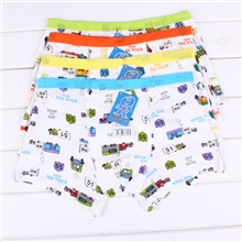 【爱念】儿童莫代尔男童卡通平角内裤批发6346厂家直销