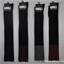 外贸原单双色高统袜大腿袜竖条设计立体感超好优雅高贵