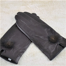 海宁皮手套真皮手套女式手套冬季保暖手套